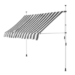 Image of Clamp Awning White/Grey 8.2ft