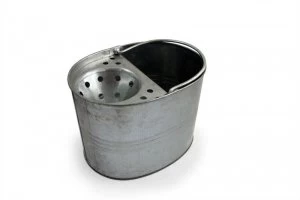 image of Bentley 3 Gallon Galvanised Mop Bucket