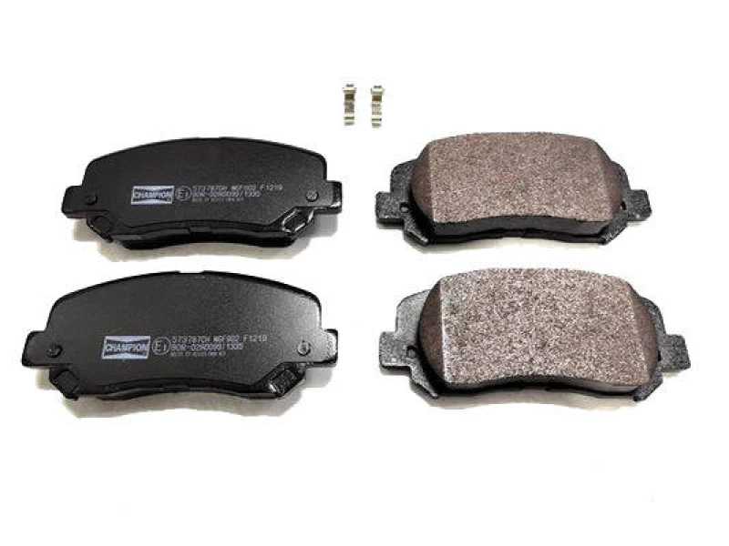 Image of CHAMPION 573787CH Brake pad set Brake Pad Set,disc brake (402)