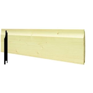 Image of Wickes Softwood Shiplap Cladding 12 x 121 x 1800mm Pack 5