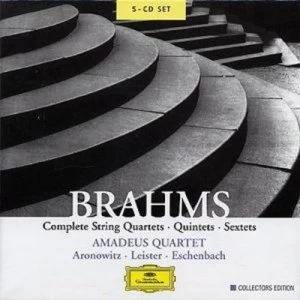 image of String Quartets Quintets and Sextets Amadeus Quartet by Johannes Brahms CD Album