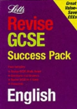 Image of Letts Revise Gcse Success Pack English Book