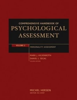 Image of Comprehensive Handbook of Psychological Assessment. Volume 2 Personality Assessment by Mark J. Hilsenroth Hardback