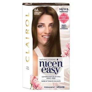 Image of Nice n Easy 6A Light Ash Brown Brunette