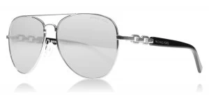 image of Michael Kors Fiji Sunglasses Silver 10016G 58mm