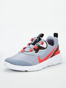 Image of Nike Element 55 Infant Trainers - Grey/Red, Size 4.5