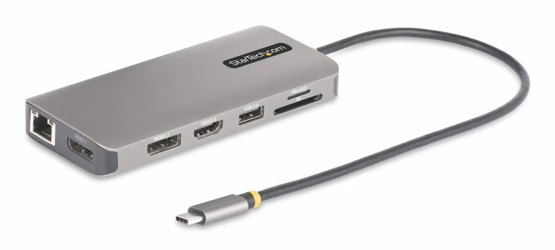 Image of StarTech.com USB-C Triple-Monitor Adapter 154B-USBC-MULTIPORT