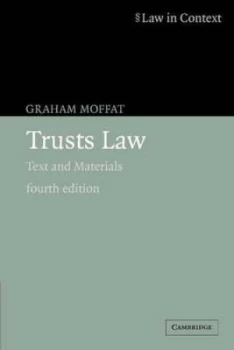 Image of Trusts Law by Graham Moffat Paperback