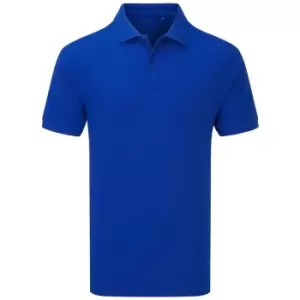 Image of Premier Unisex Adult HeiQ Viroblock Short-Sleeved Polo Shirt (XL) (Royal Blue) - Royal Blue