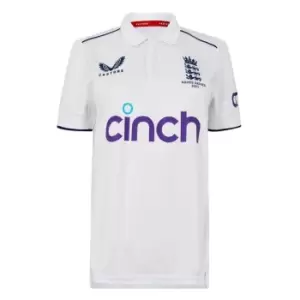 Image of Castore Eng Test Polo Ld - White