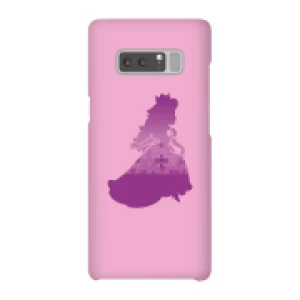 Image of Nintendo Super Mario Peach Silhouette Phone Case - Samsung Note 8 - Snap Case - Gloss