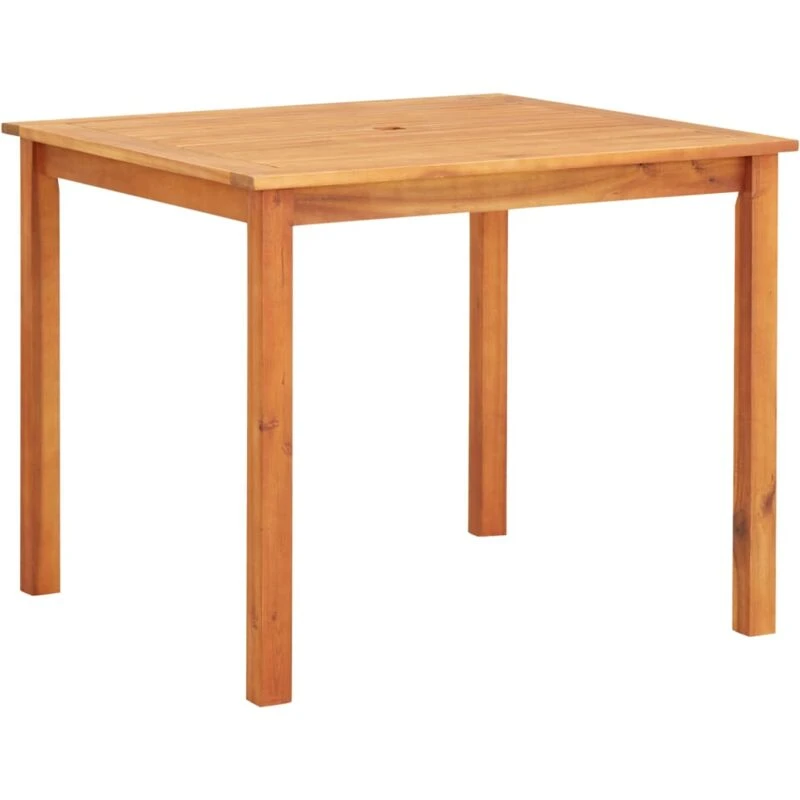 Image of VIDAXL Garden Table 88x88x74cm Solid Acacia Wood Vidaxl 8719883719078