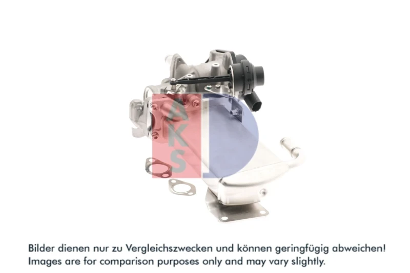 Image of AKS DASIS 040063N EGR Module with EGR valve, without gaskets/seals EGR Module (4198)