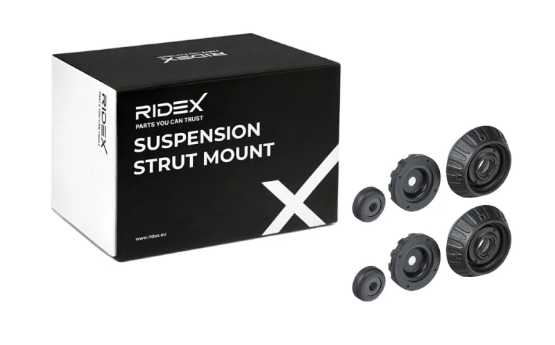 Image of RIDEX 1180S0890 Top strut mount Front Axle Suspension Strut Support Bearing (1180)