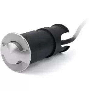 Image of Faro Barcelona - Faro Kane LED Recessed Outdoor Ground Light Matt Nickel 2700K IP67 - Two Direction
