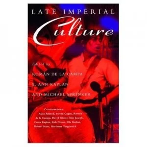 Image of Late Imperial Culture by Roman De La Campa Book
