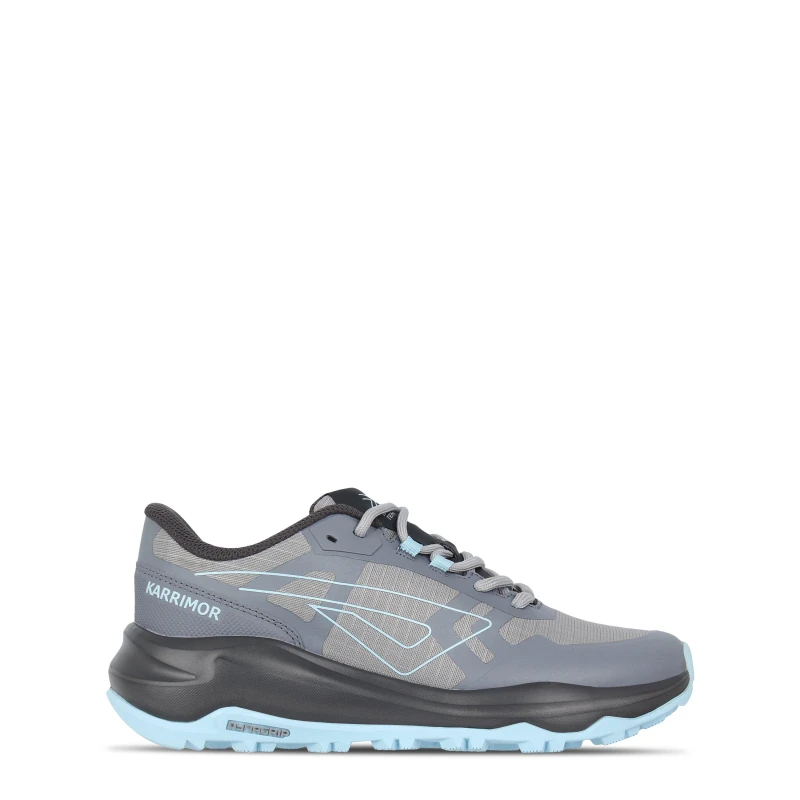 Image of Karrimor Tempo Trail Trainers Ladies Grey/Blue female 5 (38)