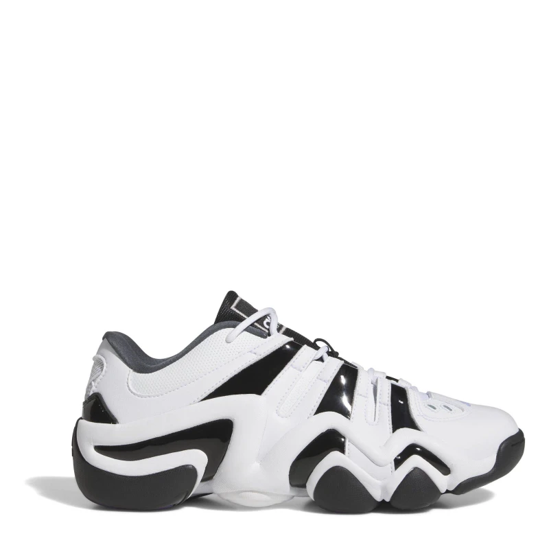 Image of adidas Kids Crazy Low Basketball Trainers Ftwr White male 4 (36.5)