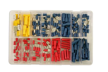 Image of Assorted Push-On Terminals Box Qty 200 Connect 31853