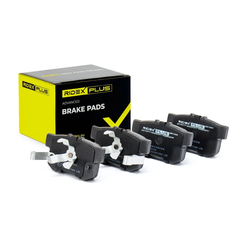 Image of RIDEX PLUS Brake pad set RIDEX PLUS 402B0337P