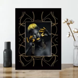 Image of SC0174629306 Multicolor Decorative Framed MDF Painting