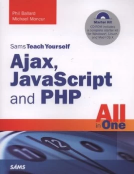 Image of Ajax Javascript and Php All-in-One by Phil Ballard Book