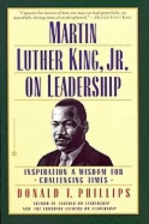 Image of martin luther king jr on leadership inspiration and wisdom for challenging