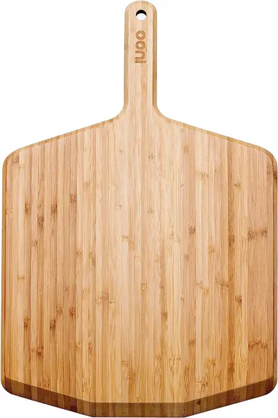 image of Ooni 16" Bamboo Pizza Peel & Serving Board