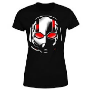 Image of Ant-Man And The Wasp Scott Mask Womens T-Shirt - Black - M