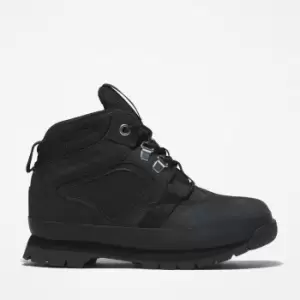 Image of Timberland Euro Hiker Boot For Junior In Black Kids, Size 3.5