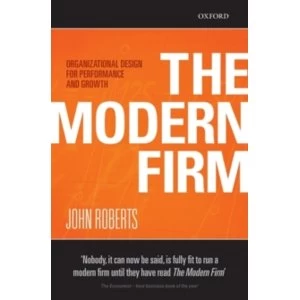 Image of The Modern Firm : Organizational Design for Performance and Growth