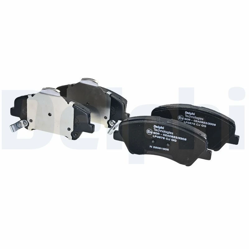 Image of DELPHI Brake pad set DELPHI LP3678