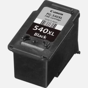 image of Canon PG-540XL High Yield Black Ink Cartridge