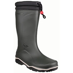 Image of Dunlop Blizzard Winter Safety Wellington Boot - Green Size 11