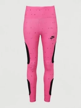 image of Nike Running Air Leggings - Pink , Fuchsia Size M Women