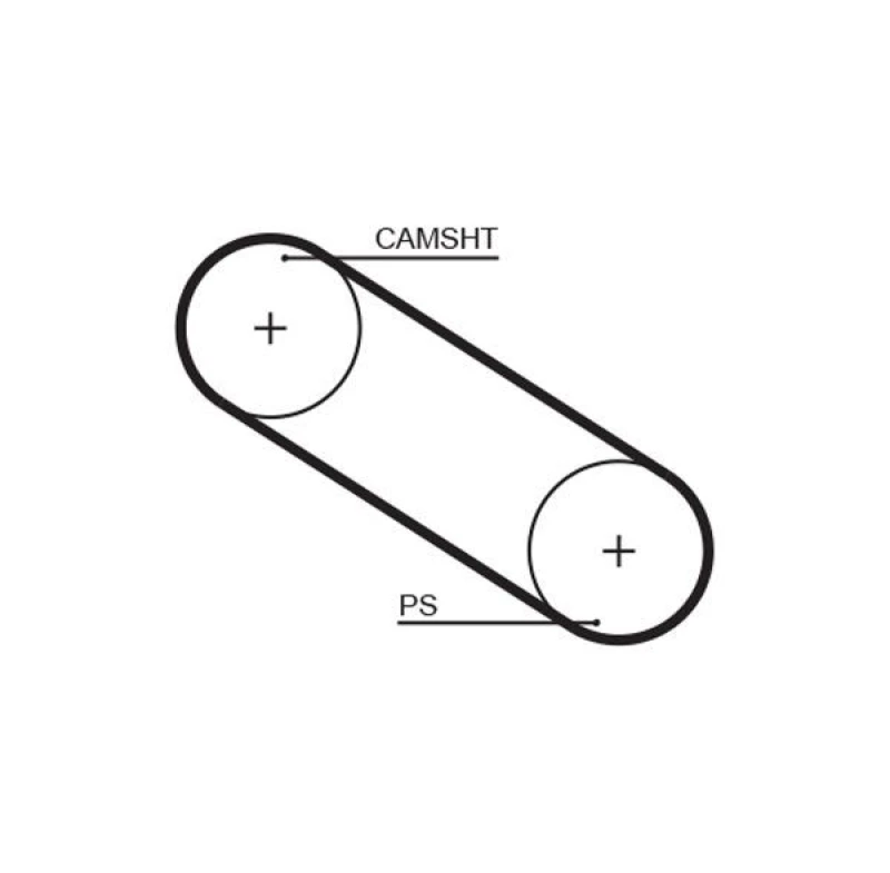 Image of GATES Timing Belt GATES 5026