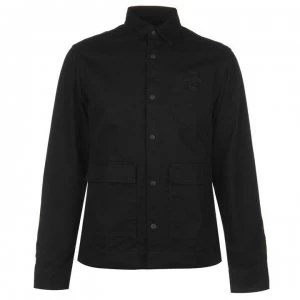 image of Jack and Jones Aaron Denim Jacket - Black Denim