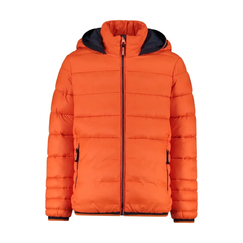 Image of Kids' hooded puffer jacket CMP Orange Male 5 ans