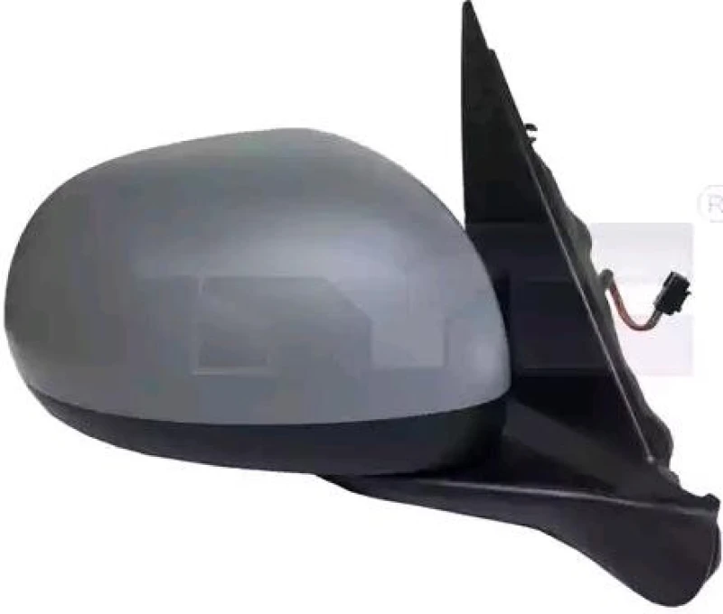 Image of TYC 309-0147 Wing mirror Right, with temperature sensor, primed Outside Mirror (50)