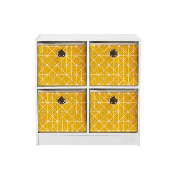 Image of Lloyd Pascal 4 Cube With 4 X Geometric Storage Boxes