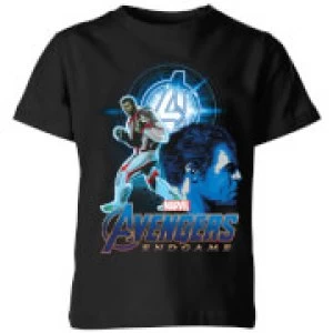 Image of Avengers: Endgame Hulk Suit Kids T-Shirt - Black - 11-12 Years