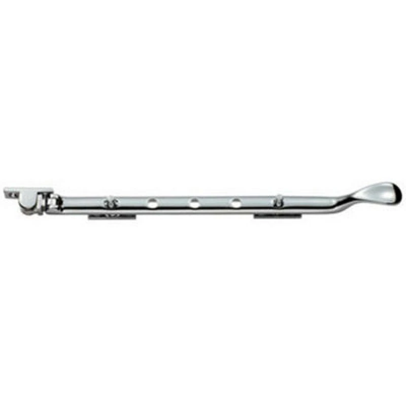 Image of Loops Victorian Casement Window Stay 270mm Length 2 Pins Included Polished Chrome Multi