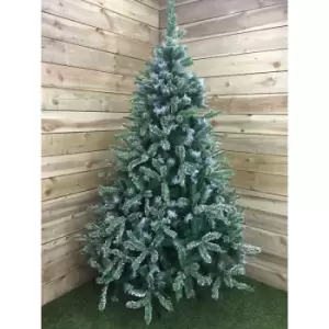 image of Premier Decorations Ltd - Premier 6ft (180cm) Mountain Snow Fir Christmas Tree with 787 Tips