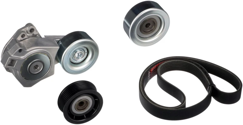 Image of GATES K017PK2410 V-ribbed belt set FleetRunner V-Ribbed Belt Set (542)