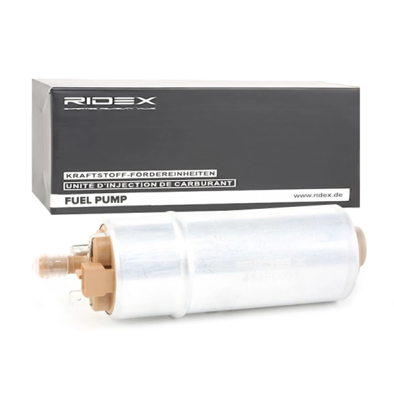 Image of RIDEX 458F0051 Fuel Pump Electric, with fastening/mounting material, with fastening material Fuel Pump (458)