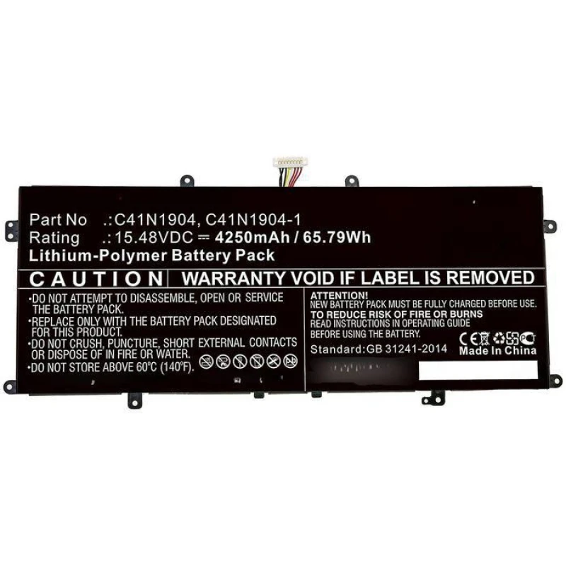Image of CoreParts 0B200-03660600-CP laptop spare part Battery