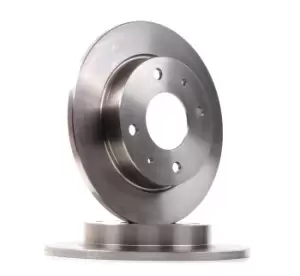Image of KRAFT Brake disc Rear Axle 6051488 Brake rotor,Brake discs MITSUBISHI,SMART,COLT VI (Z3_A, Z2_A),COLT CZC Cabriolet (RG),FORFOUR (454)