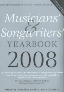 Image of Musicians and Songwriters Yearbook 2008 by Jonathan Little Paperback