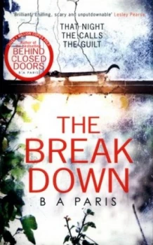 Image of The Breakdown by B. a Paris Paperback