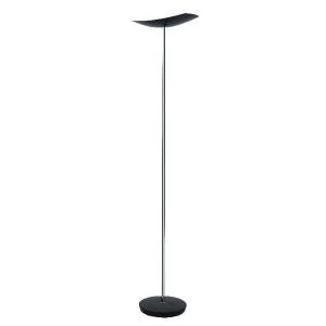 image of Alba Cup LED Floor Lamp Black LEDCUP N